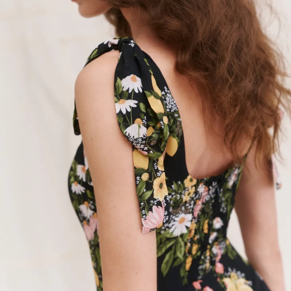 NWOT Reformation Twilight Dress Sicilia - Picture 4 of 8